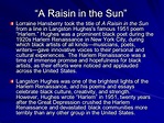 🎉 Raisin in the sun poem. What Does the Poem "A Raisin in the Sun" Mean ...