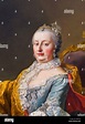 Maria Teresa. Retrato de la emperatriz María Teresa de Austria (1717-1780) por Martin van ...