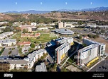 Cal Poly Pomona Campus (California Polytechnic University) aerial view ...