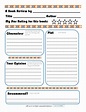 LITERATURE: Simple book report | Book report template middle school ...