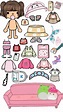 Toca Boca Printable Paper Doll - Discover the Beauty of Printable Paper