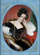 Maria Theresia of Savoy in pensive pose by ? (location unknown to gogm ...