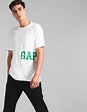 Buy GAP Men White Crew Neck Logo T-Shirt - NNNOW.com