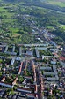 Luftaufnahme Wriezen - Stadtansicht von Wriezen im Bundesland Brandenburg