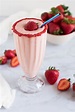 Strawberry milkshake | ♥10 Strawberry Milkshake Recipes To Make at Home