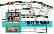 FREE RV Trip Planner Printable – Shop VeraVise Outdoor Living