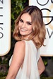 Lily James | Hair and Makeup at Golden Globes 2016 | Red Carpet ...