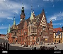Wroclaw Breslau, Rathaus Stockfotografie - Alamy