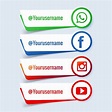 Banner Redes Sociales - Vectores y PSD gratuitos para descargar