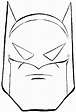 Dibujo infantil máscara batman | Batman para colorear, Superheroes para ...