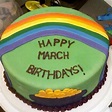 Happy March Birthdays Cake | March birthday, Cake, St patricks day cakes