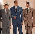 1940s mens fashion trends - Walter Courtney