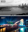 12 Increíbles imágenes de ciudades antes y después | City, Singapore ...