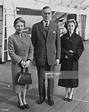 Colonel Henry Abel Smith leaves Tilbury on the P&O liner 'Himalaya'...