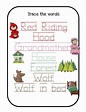 Little Red Riding Hood Worksheets Printable-159 | Lyana Worksheets