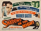 Shadows in the Night (1944) movie poster