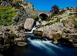 Taken at Bethesda on the River Ogwen on the edge of Snowdonia, in ...