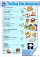 restaurant MENU: English ESL worksheets pdf & doc