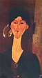 Portrait Of Beatrice Hastings, 1915, 54×81 cm by Amedeo Modigliani ...
