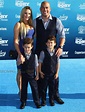 Tito Ortiz with twins Jett and Journey at the Finding Dory Premiere ...