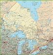 Ontario road map - Ontheworldmap.com