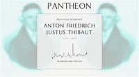 Anton Friedrich Justus Thibaut Biography | Pantheon