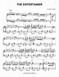 The Entertainer [Jazz version] Sheet Music | Scott Joplin | Piano Solo