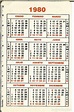 calendario publicitario - 1980 - viajes el cort - Comprar Calendarios ...