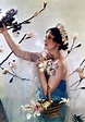 The big picture: Lady Anne Rhys poses as the goddess Flora | From the ...