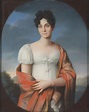 Portrait of Princess Charlotte von Mecklenburg, Duchess of Sachsen ...