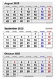 Kalender September 2023 Als Word Vorlagen - Vrogue