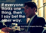 Quote from Glengarry Glen Ross | Movie quotes, Glengarry glen ross, Top ...