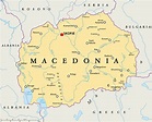 Karten von Mazedonien | Karten von Mazedonien zum Herunterladen und Drucken