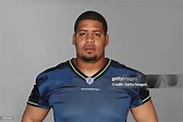 Sean Locklear of the Seattle Seahawks poses for his 2008 NFL headshot ...