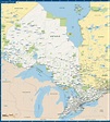 Ontario Province Map | Digital Vector | Creative Force