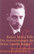 Die Aufzeichnungen des Malte Laurids Brigge von Rainer Maria Rilke ...