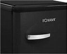 Bomann VSR 352 schwarz A++ 130L Retro Kühlschränke Kühlschränke ab 85cm