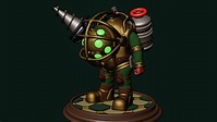 STL file Big Daddy - BioShock 😤・3D print object to download・Cults