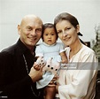 Russian-born theatre and film actor Yul Brynner, with his wife... News ...
