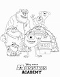 Monsters University Coloring Pages - Coloring Home