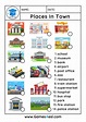 Places In Town Worksheets - Worksheets For Kindergarten