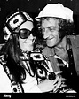 Marty Feldman Comedian with his wife Lauretta Feldman as they leave ...