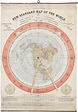 Extraordinarily rare 1892 flat Earth map by Alexander Gleason - Rare ...
