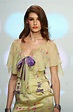 Model Eugenia Volodina Walks Runway Fashion Show of Valentino Ready-To ...