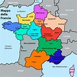 Cartina Francia - Mappa francia fisica, geografica e politica - Cartina ...