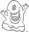 Printable Alien Coloring Pages For Kids
