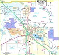 Printable Map Of Tucson Az