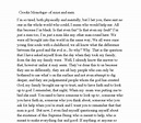 Crooks monologue- Of mice and men - GCSE English - Marked by Teachers.com