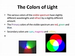 PPT - The Colors of Light PowerPoint Presentation, free download - ID ...