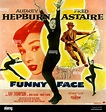 FUNNY FACE poster for 1957 Paramount film with Audrey Hepburn and Fred ...